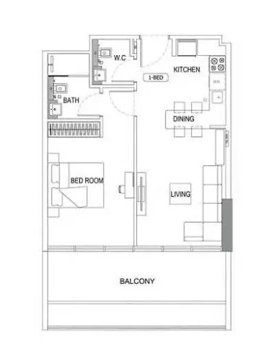 Lägenhet A Perfect And Stunning 1 Bedroom In Jvc Dubai